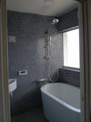 使いやすくデザイン性の高い浴室に変身。
